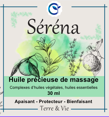 Séréna - Huile précieuse de massage (ref14)